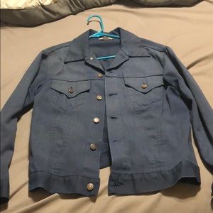 Fits sm/med Vintage blue corduroy Levi jacket